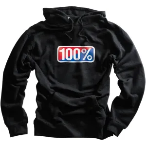 100% Classic Hoodie - Black