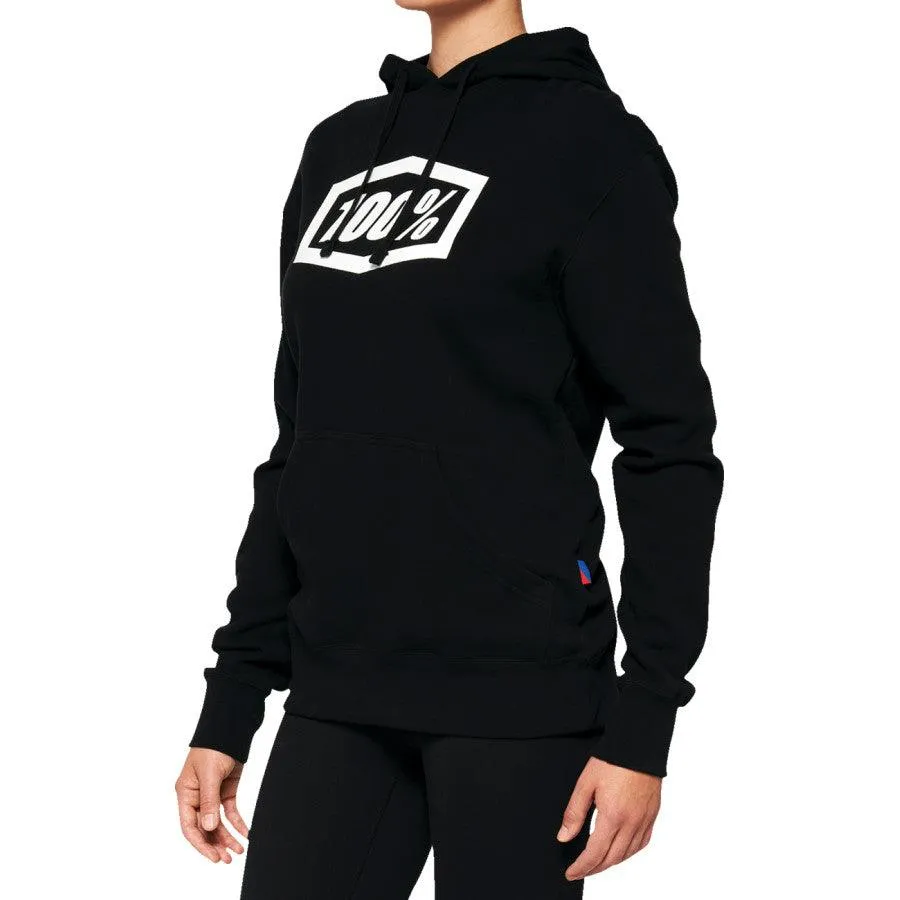 100% Women's Icon Hoodie - Black