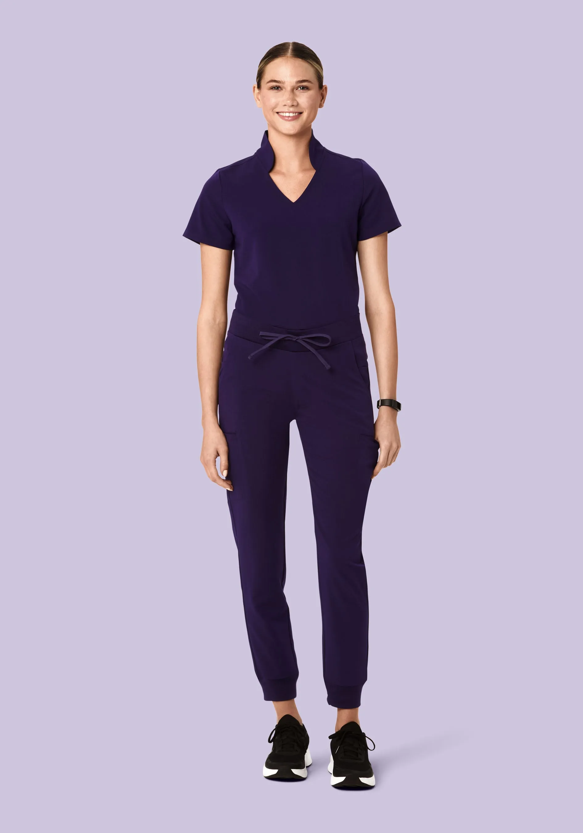 11 Pocket Joggers Eggplant