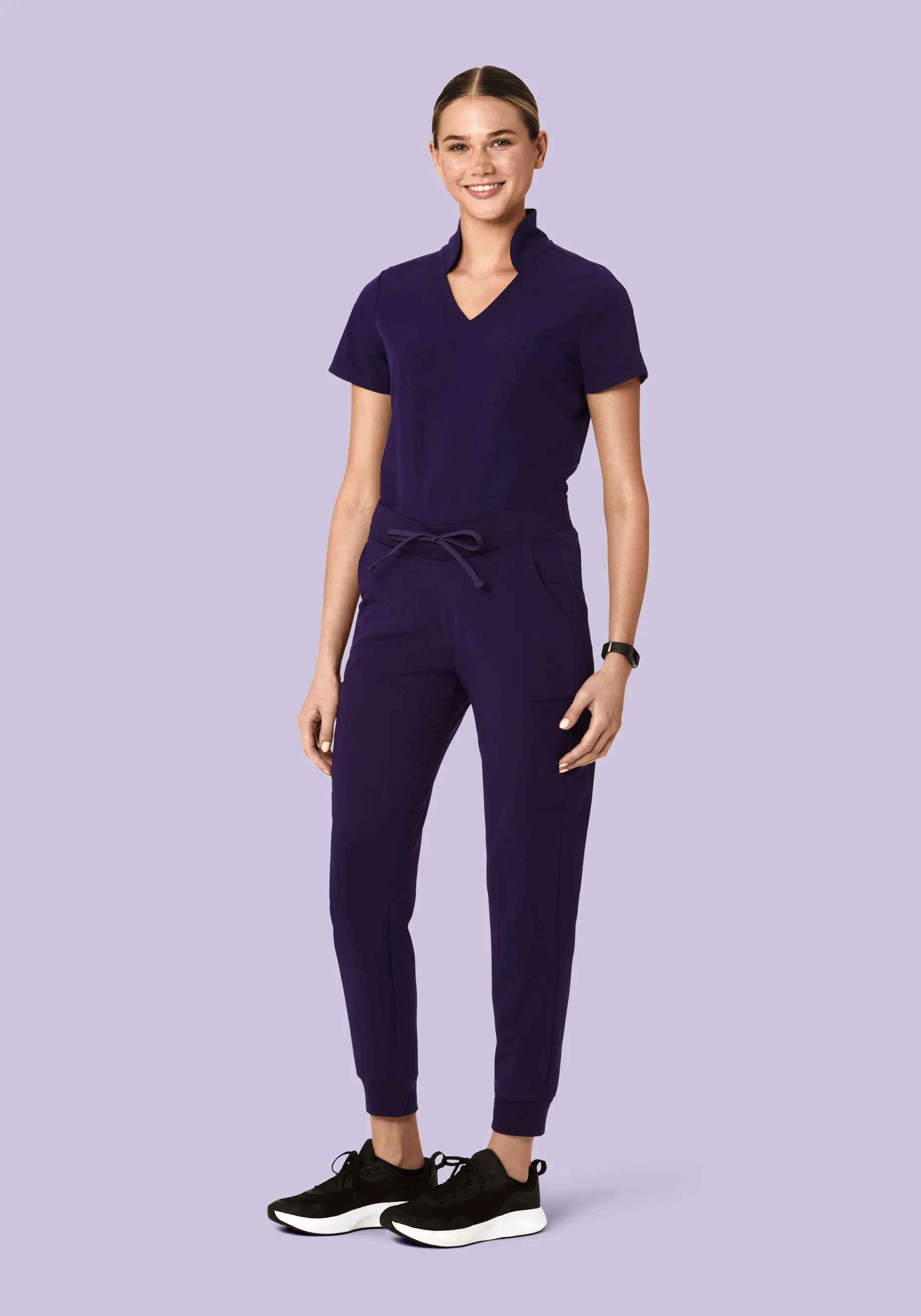 11 Pocket Joggers Eggplant