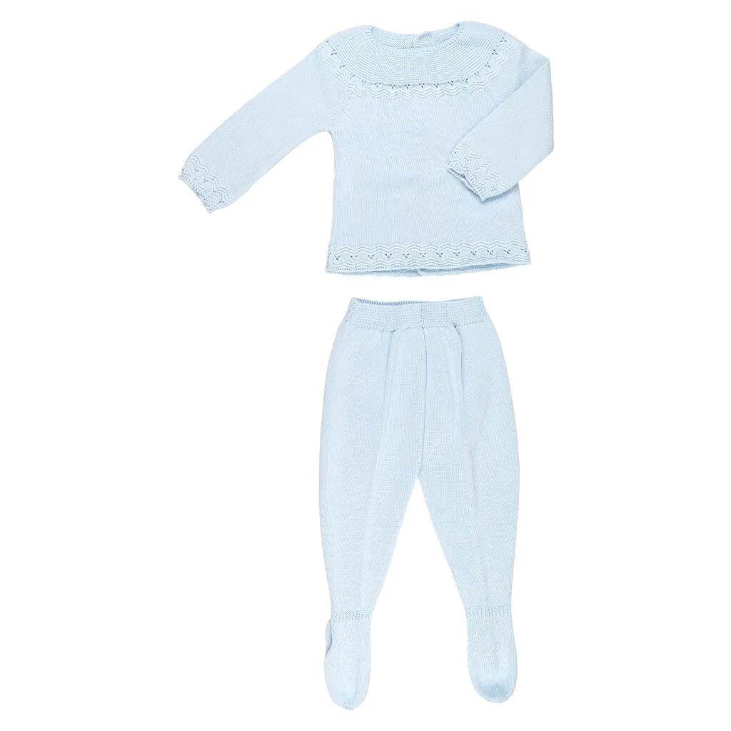 2 Piece Knitted Pant Set Sensacion