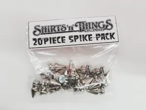 20 Spike Tree (small) 1/2" silv