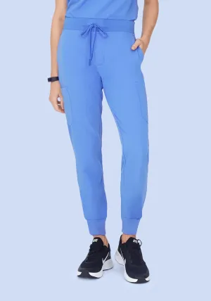 9 Pocket Joggers Ceil Blue