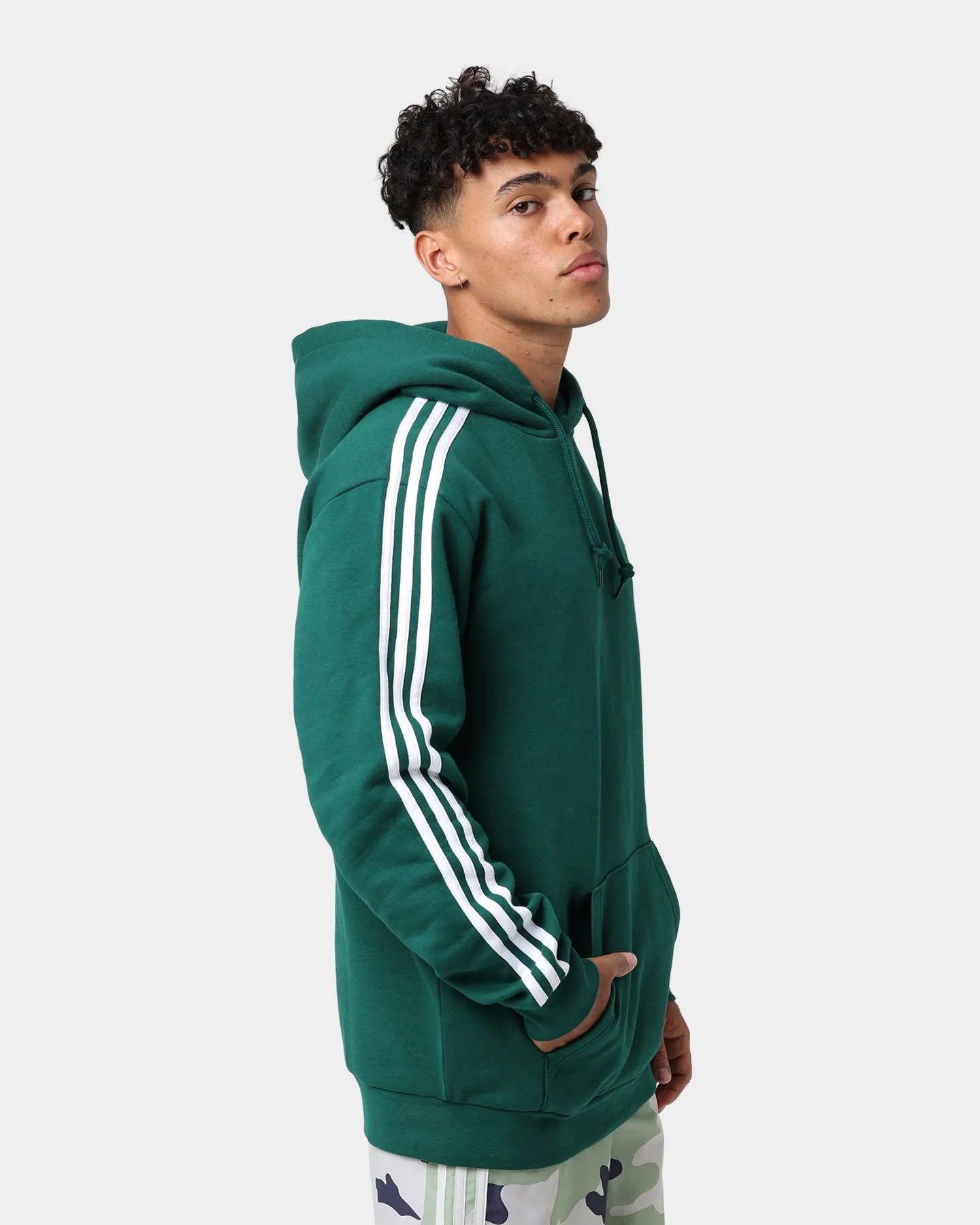 Adidas Classics 3-Stripes Hoodie Collegiate Green