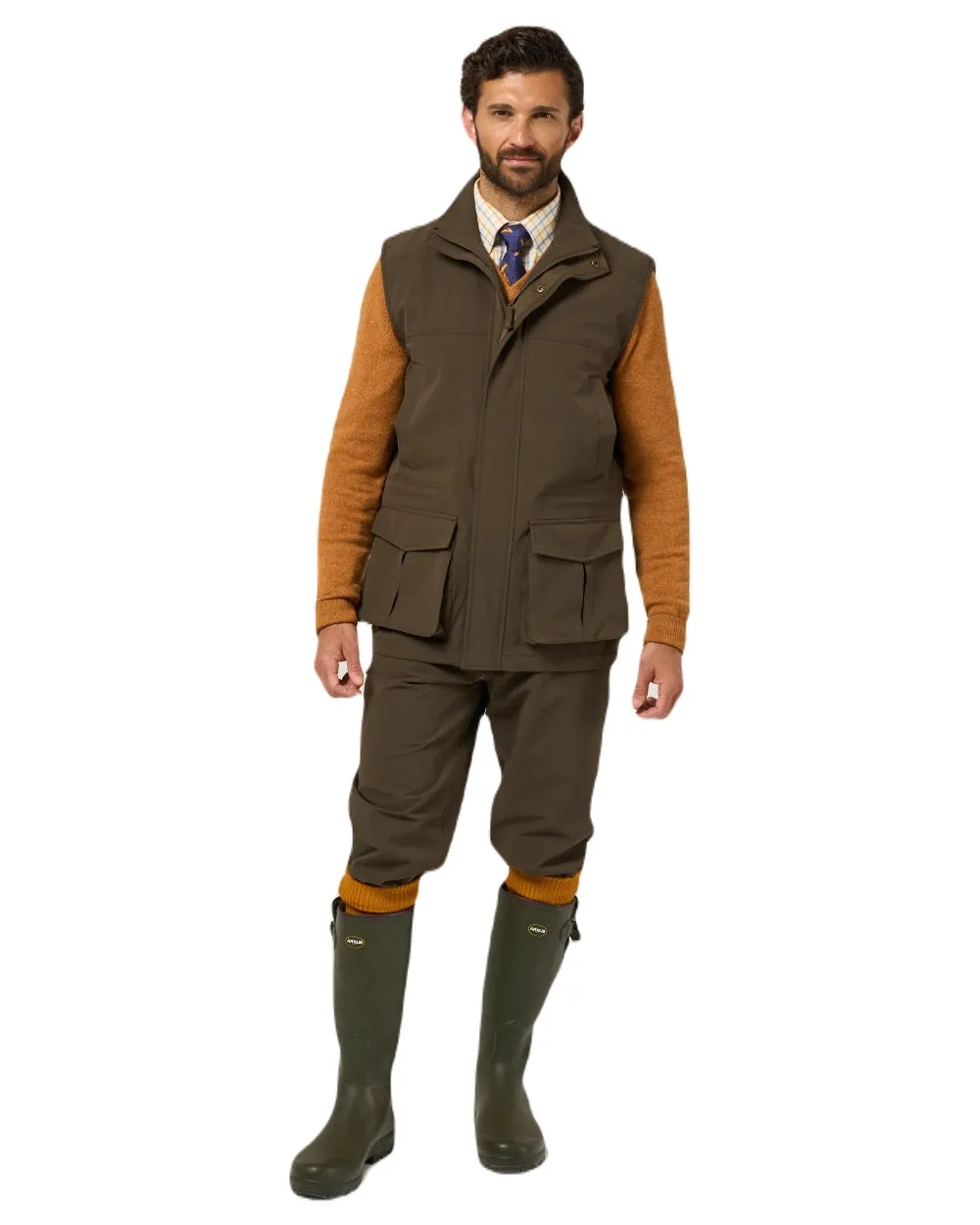 Alan Paine Lockwood Mens Shooting Waistcoat