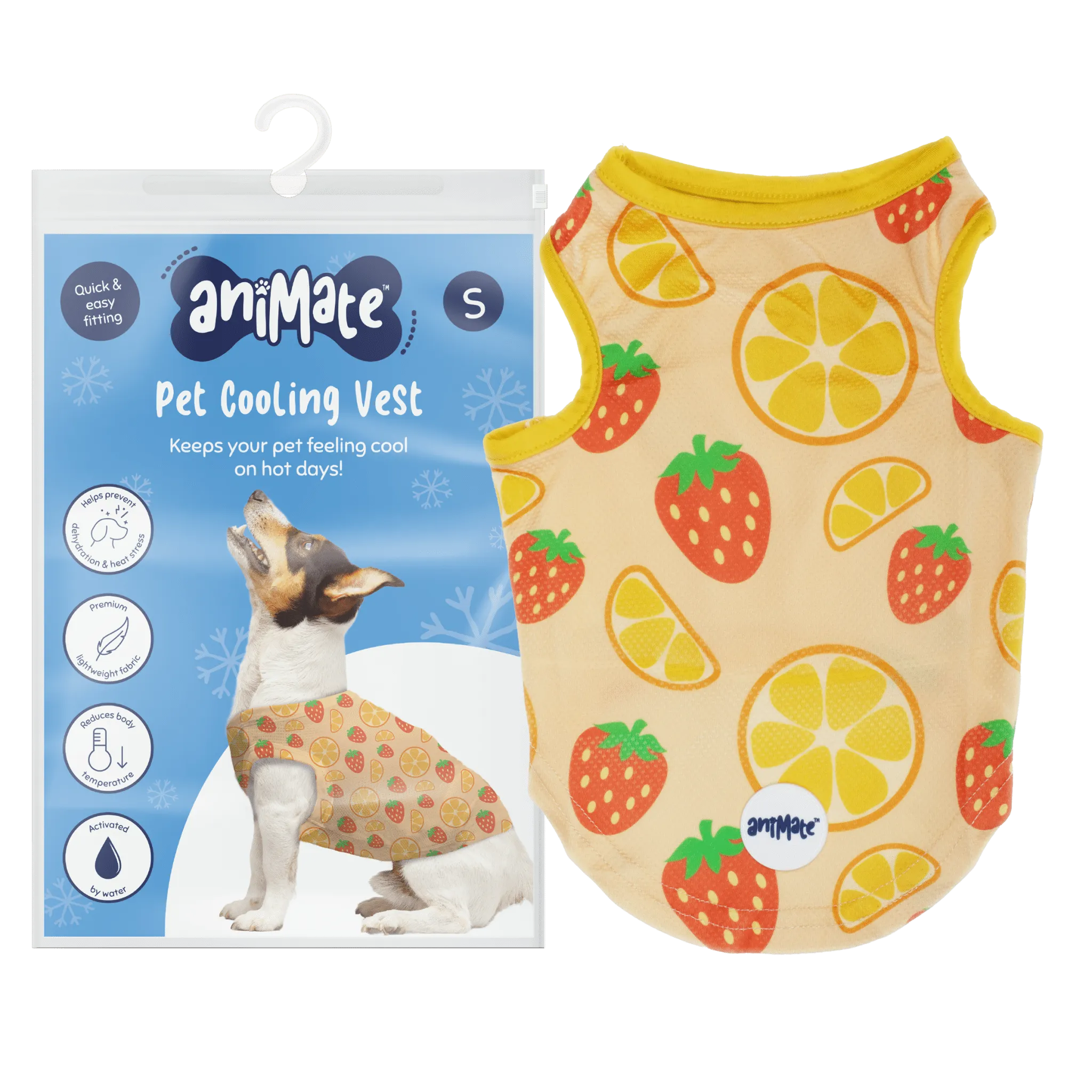 Animate - Cooling Vest Summer Fruits - Small