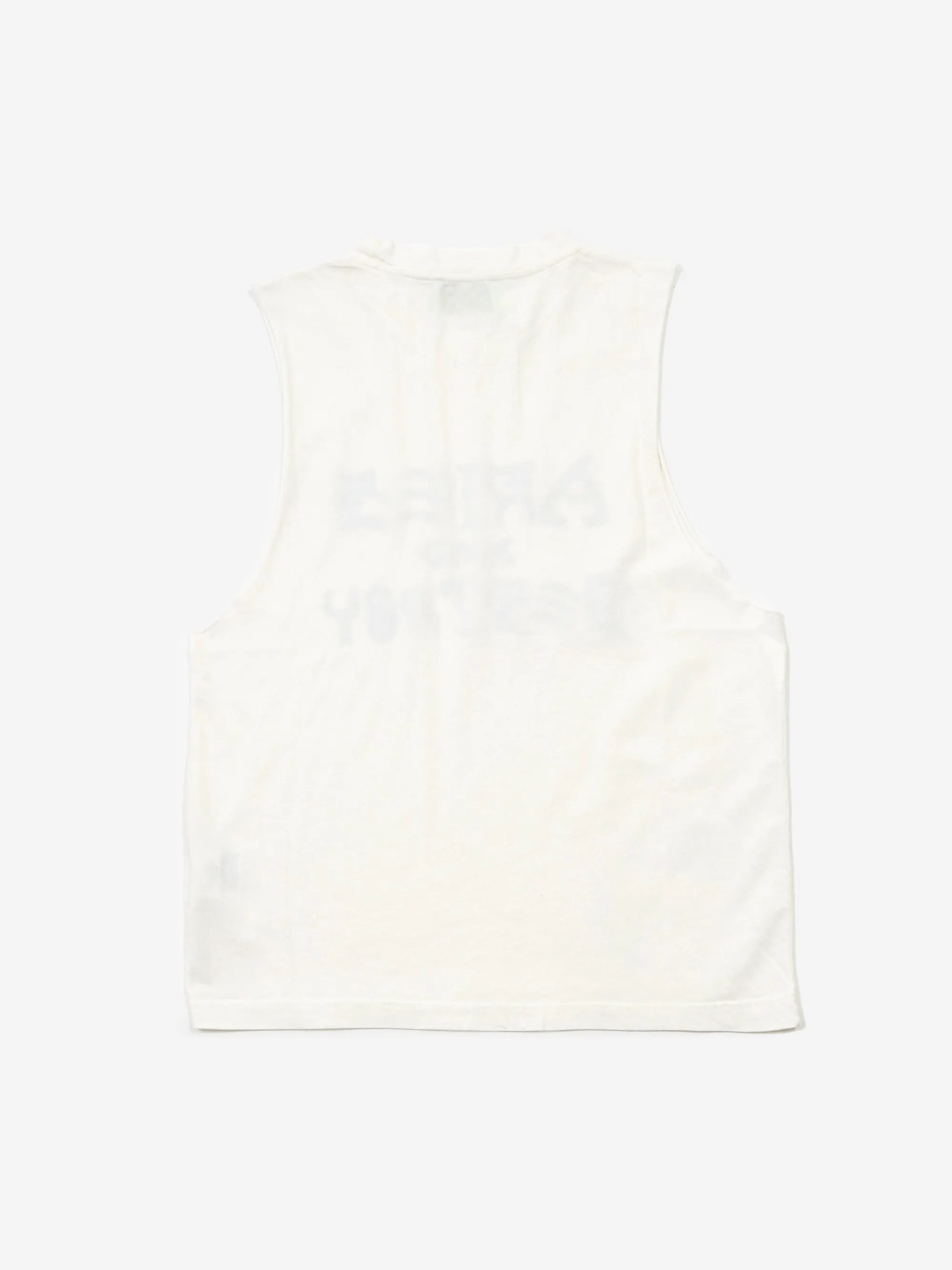 Aries Vintage Aries and Destroy Vest - Off White