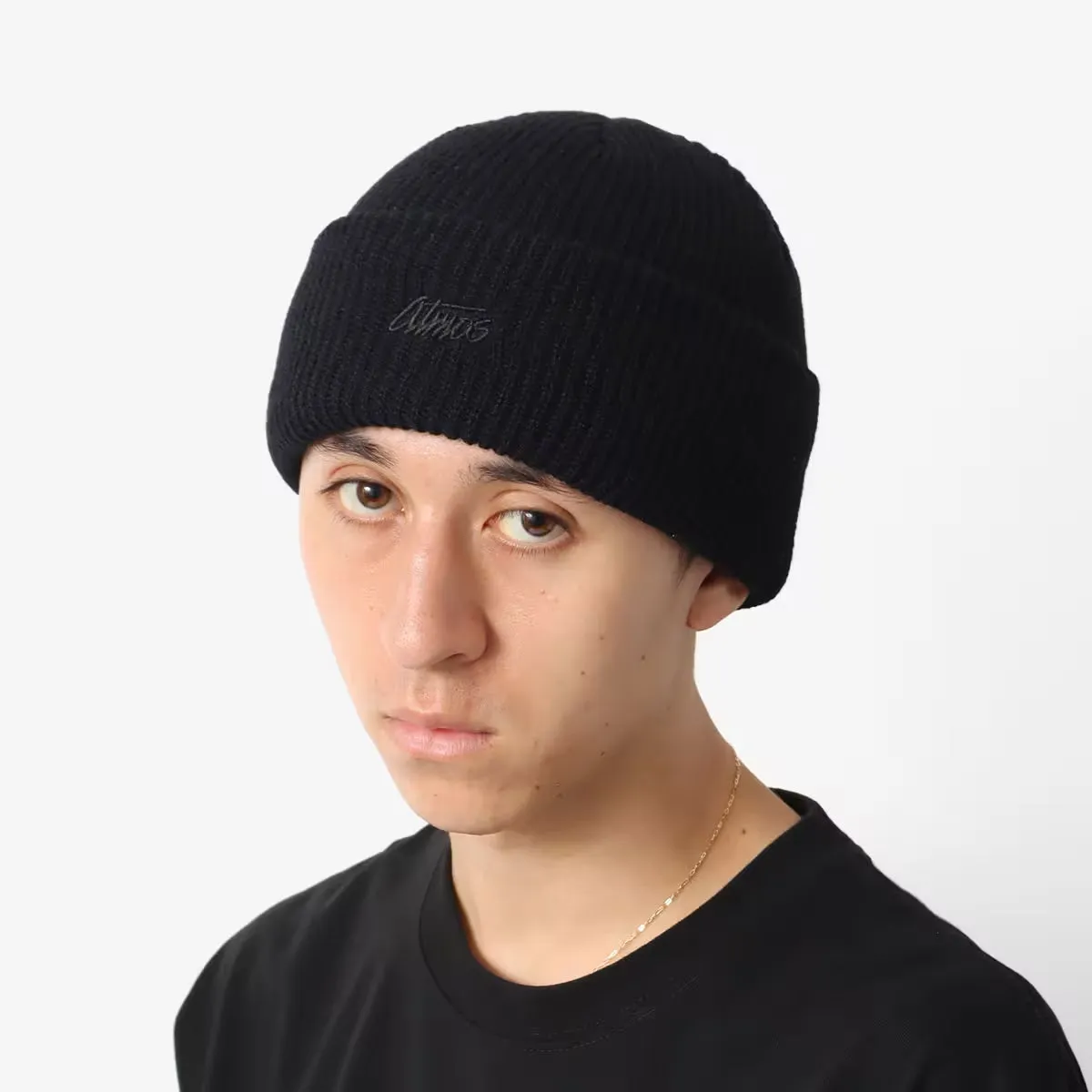 ATMOS SMALL LOGO KNIT CAP