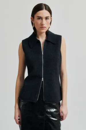 Aware Knit Zip Vest