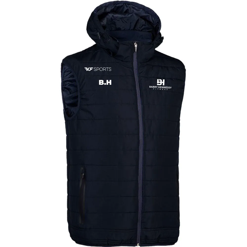 Barry Hennessy Fitness: Hooded Sleeveless Gilet