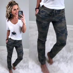 Camo Cargo Joggers