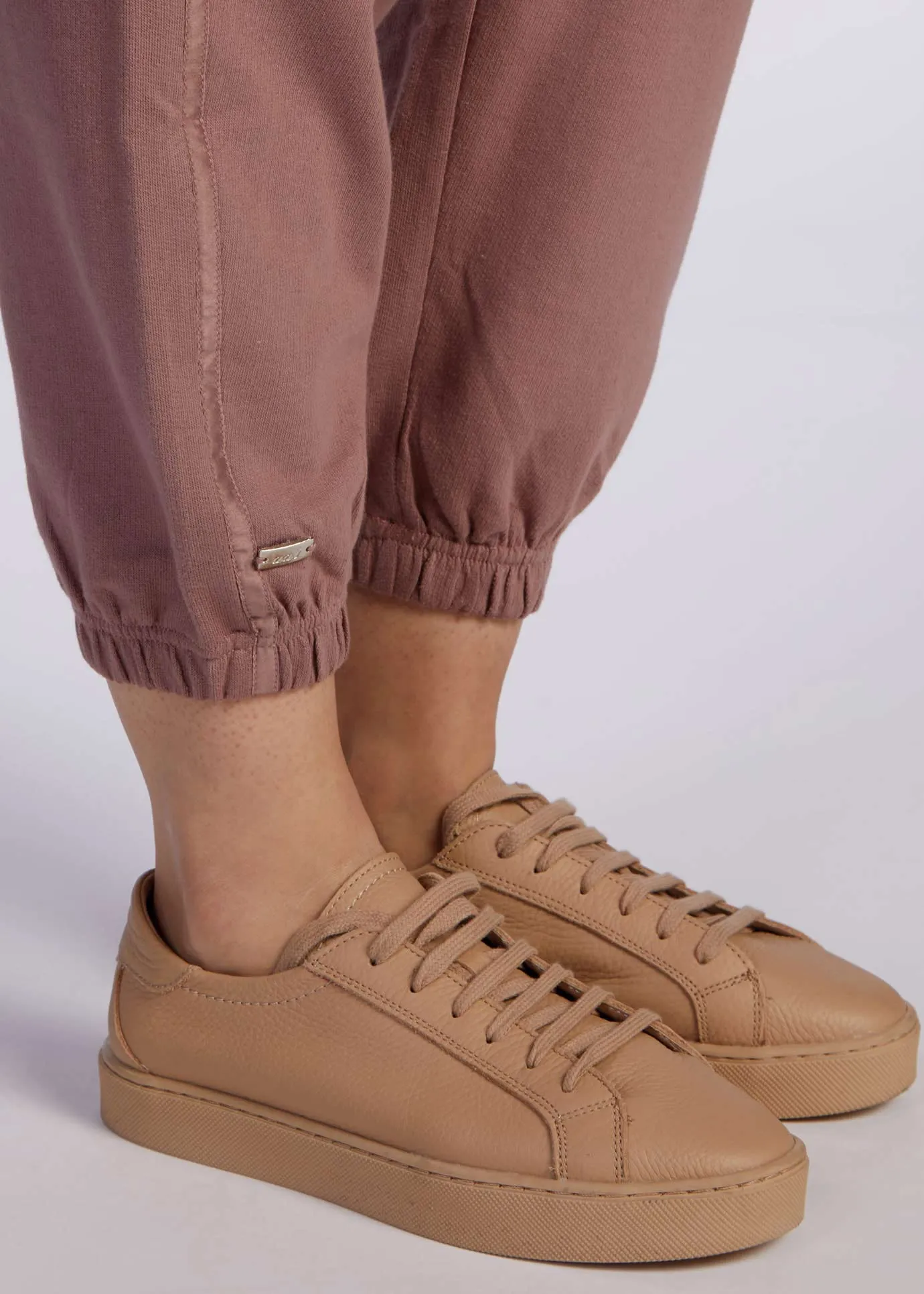 Cotton Track Pants Taupe - Final Sale