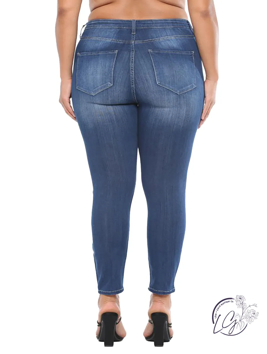 Curvy Caitlin High-Rise Skinny by Cello Jeans