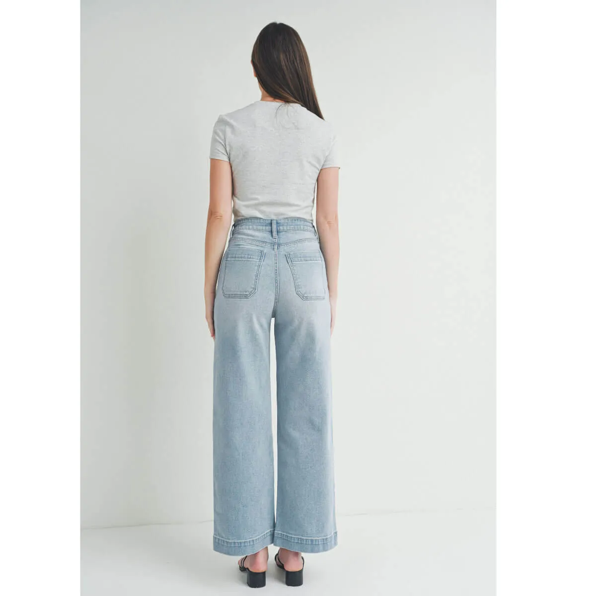 Denim Utility Pants