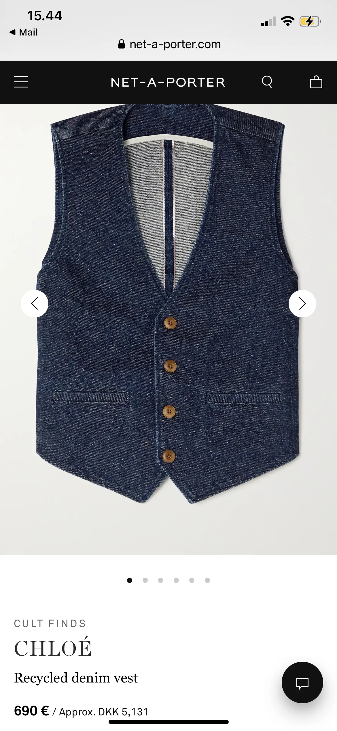 Denim Vest 70s