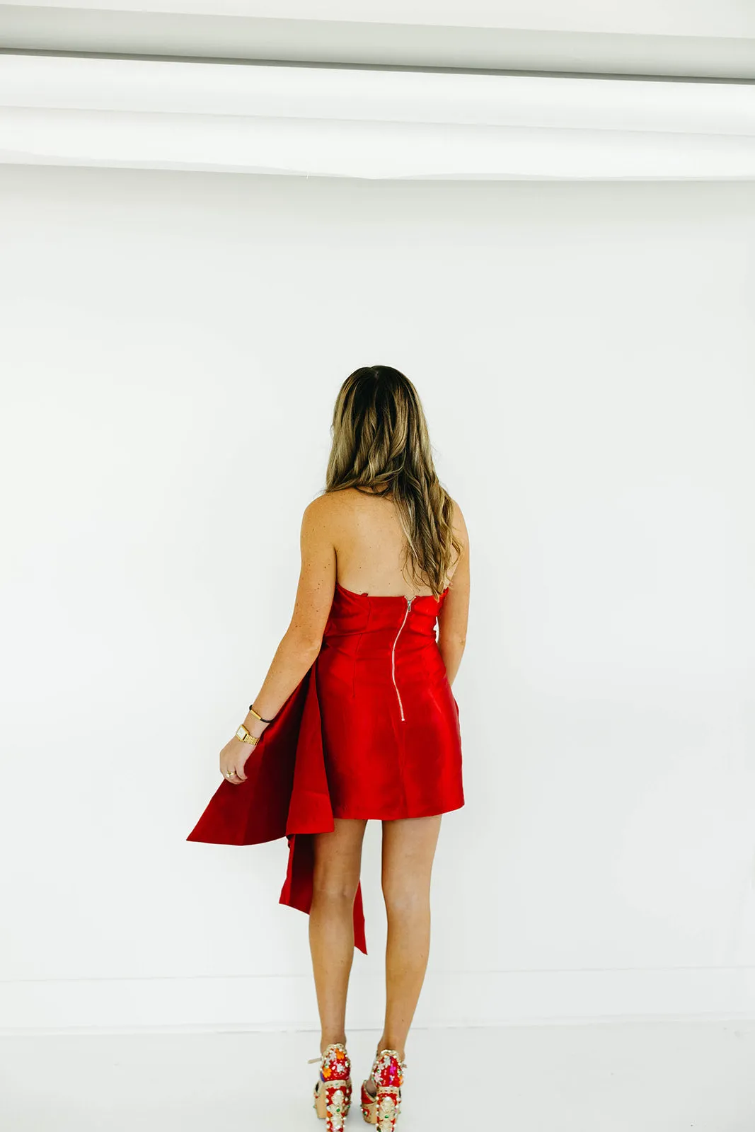 Diana Mini Dress - Red