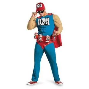 Duff Man Deluxe Halloween Costume Set