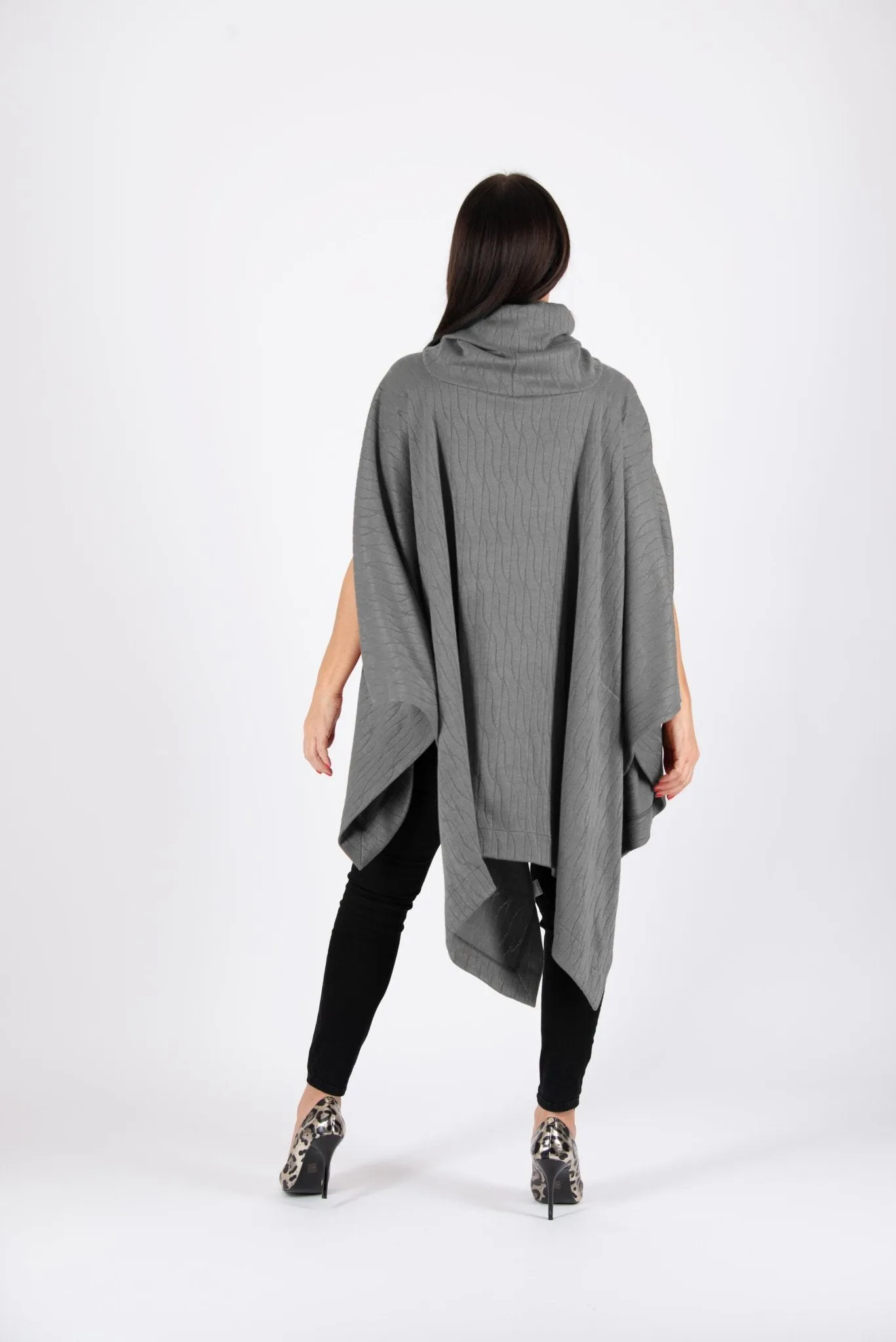 EVA Knitted Poncho ON SALE