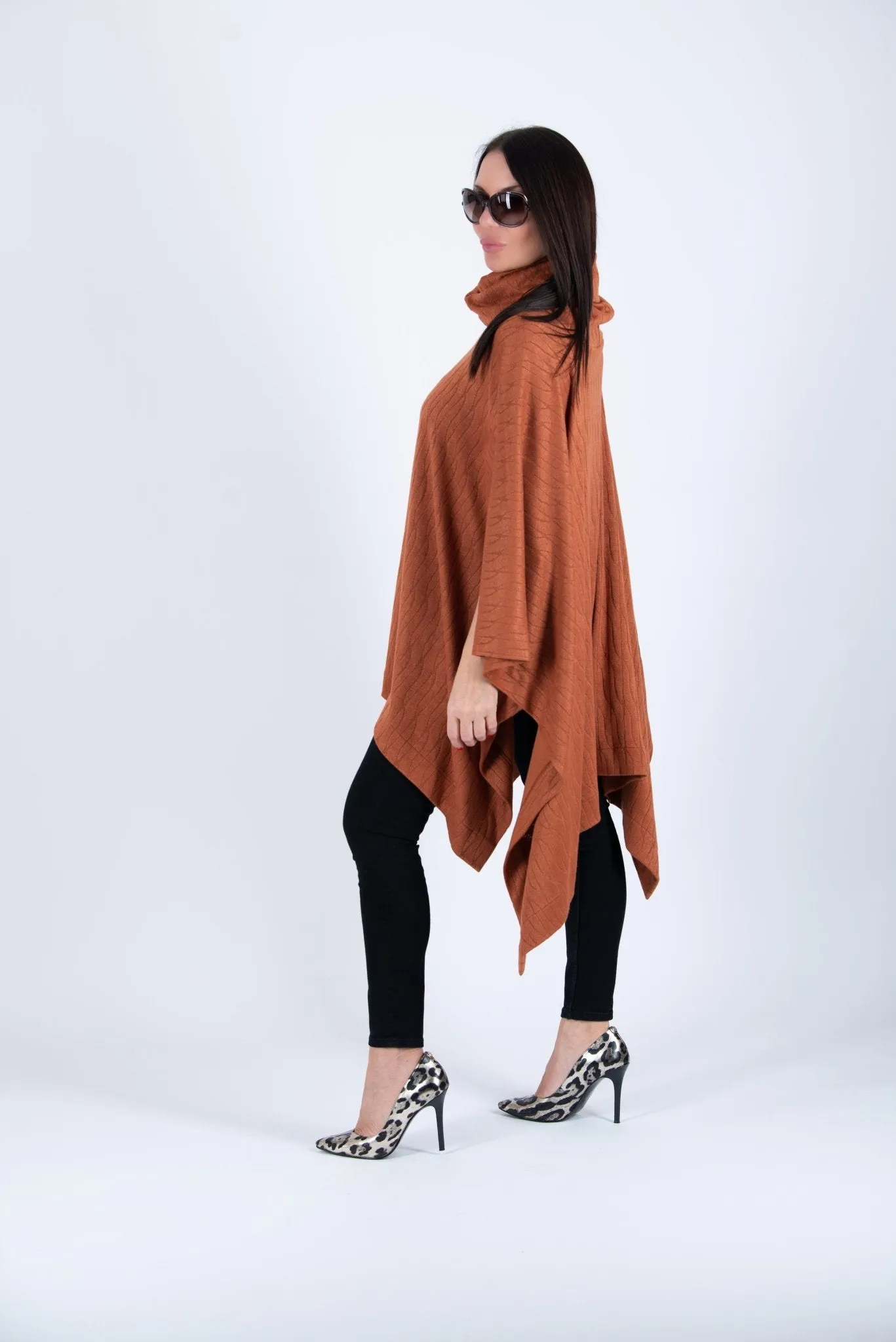 EVA Knitted Poncho ON SALE