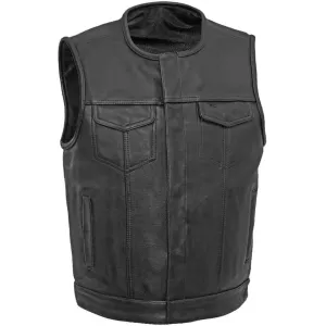 First Mfg Mens Highside Concealment Leather Vest