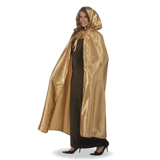 Full Length Hooded Masquerade Cape