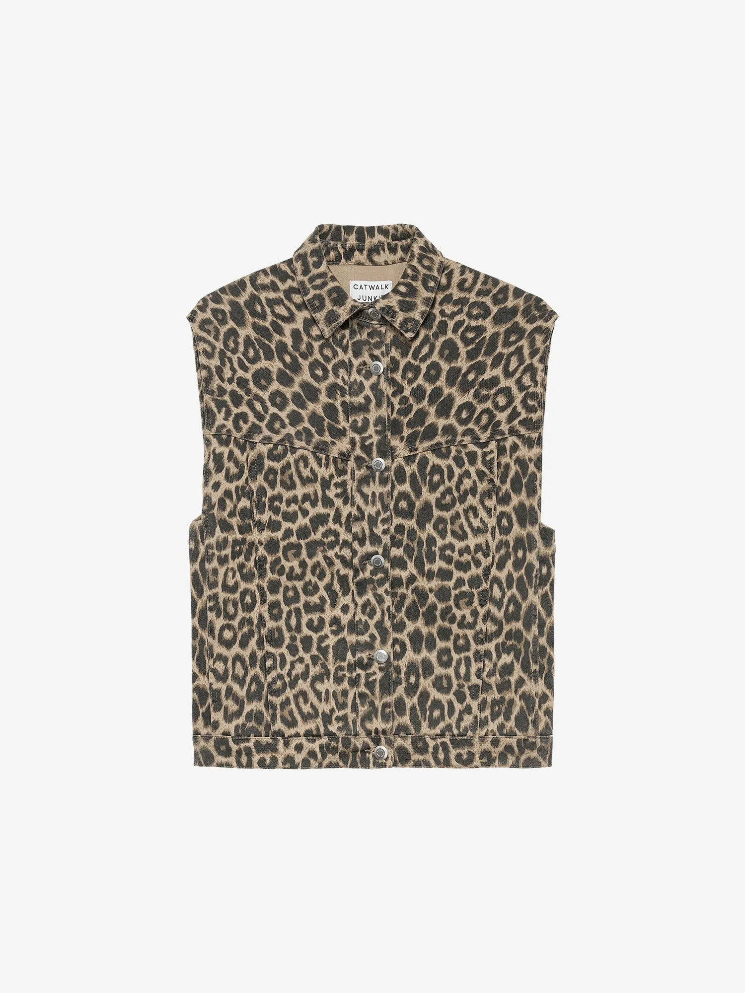 Gilet met leopard dessin | Sesame