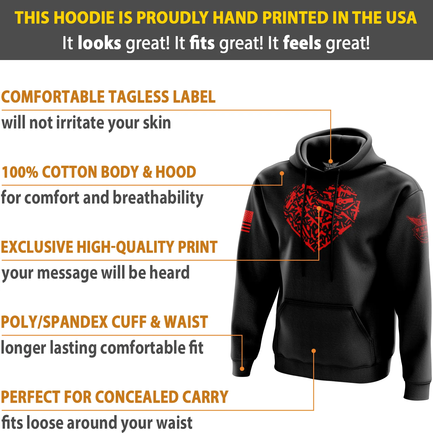 Gun Heart Hoodie