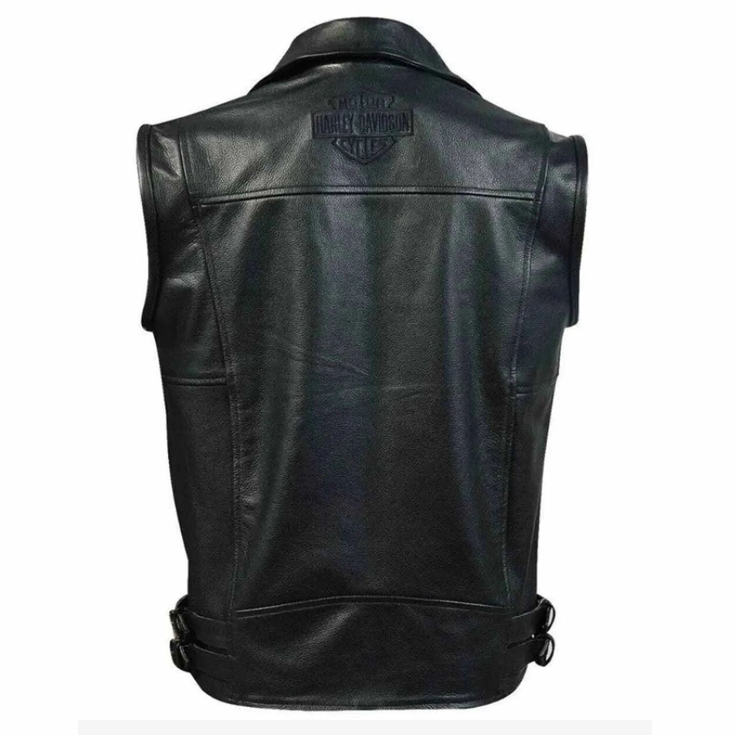 Harley Davidson Men's Layton Vintage Leather Vest