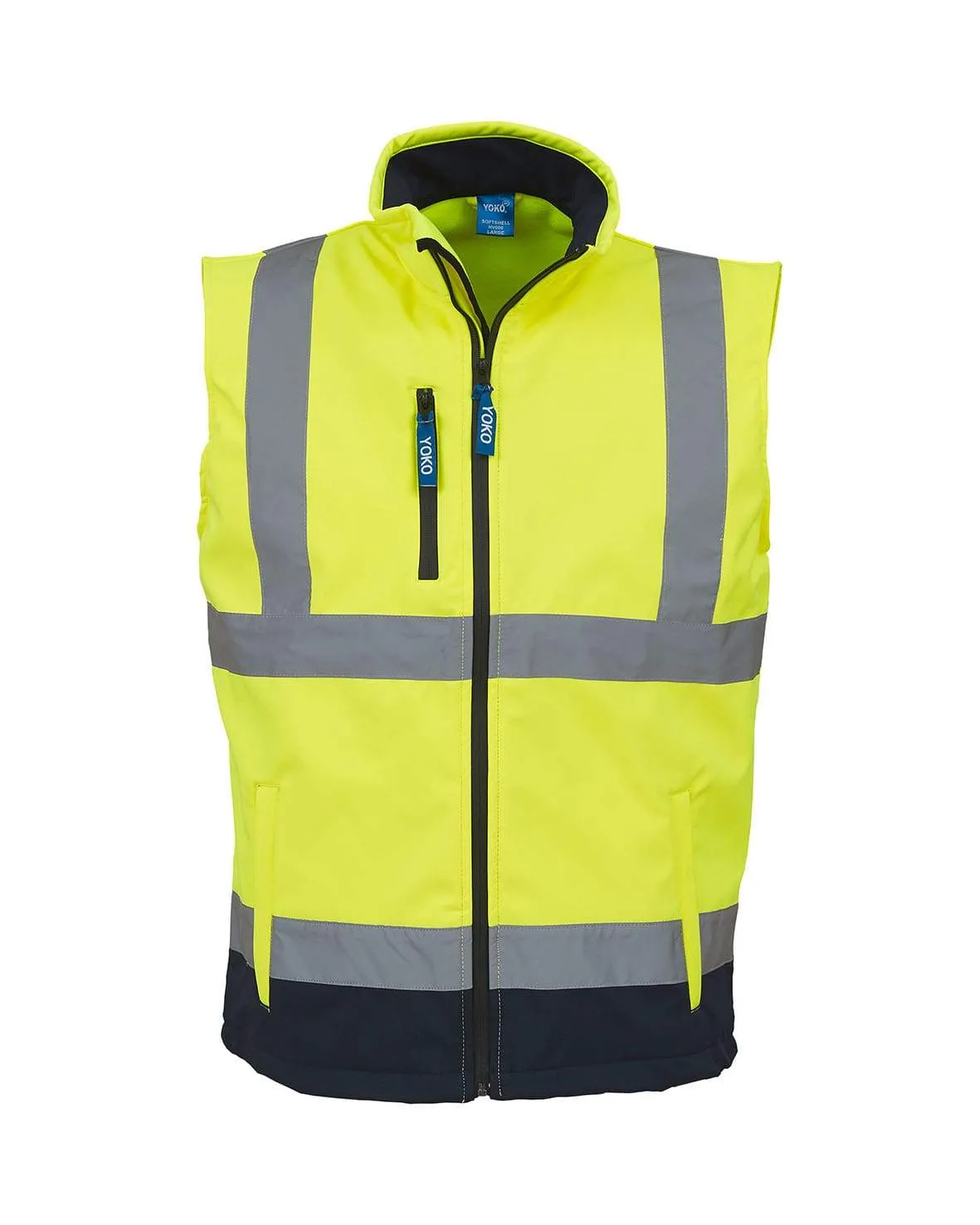 Hi-Vis Softshell Gilet