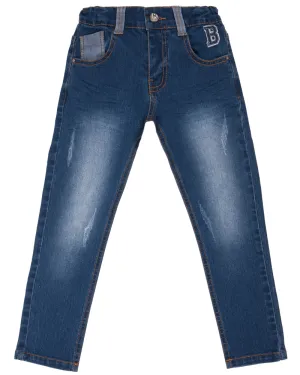 Jeans Benjaminn Niño Denim azul Black and Blue