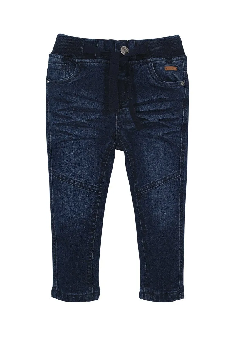 Jeans Gaspar Bebé Denim azul Black and Blue