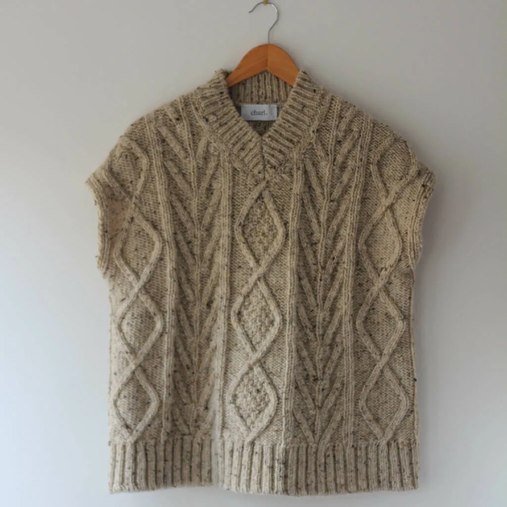 Jimmy Cable Knit Vest