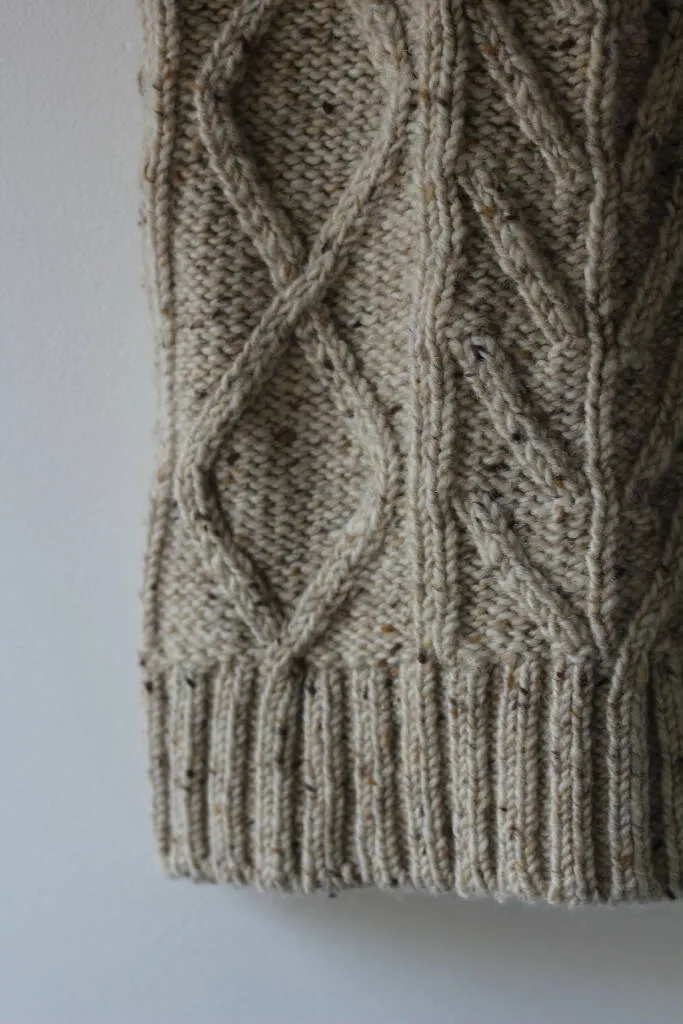 Jimmy Cable Knit Vest