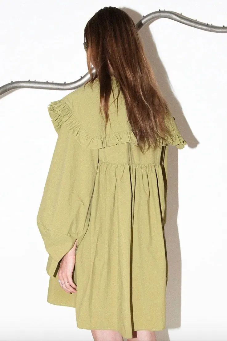 Kkco - Mini Sailor Dress: Olive Dyed