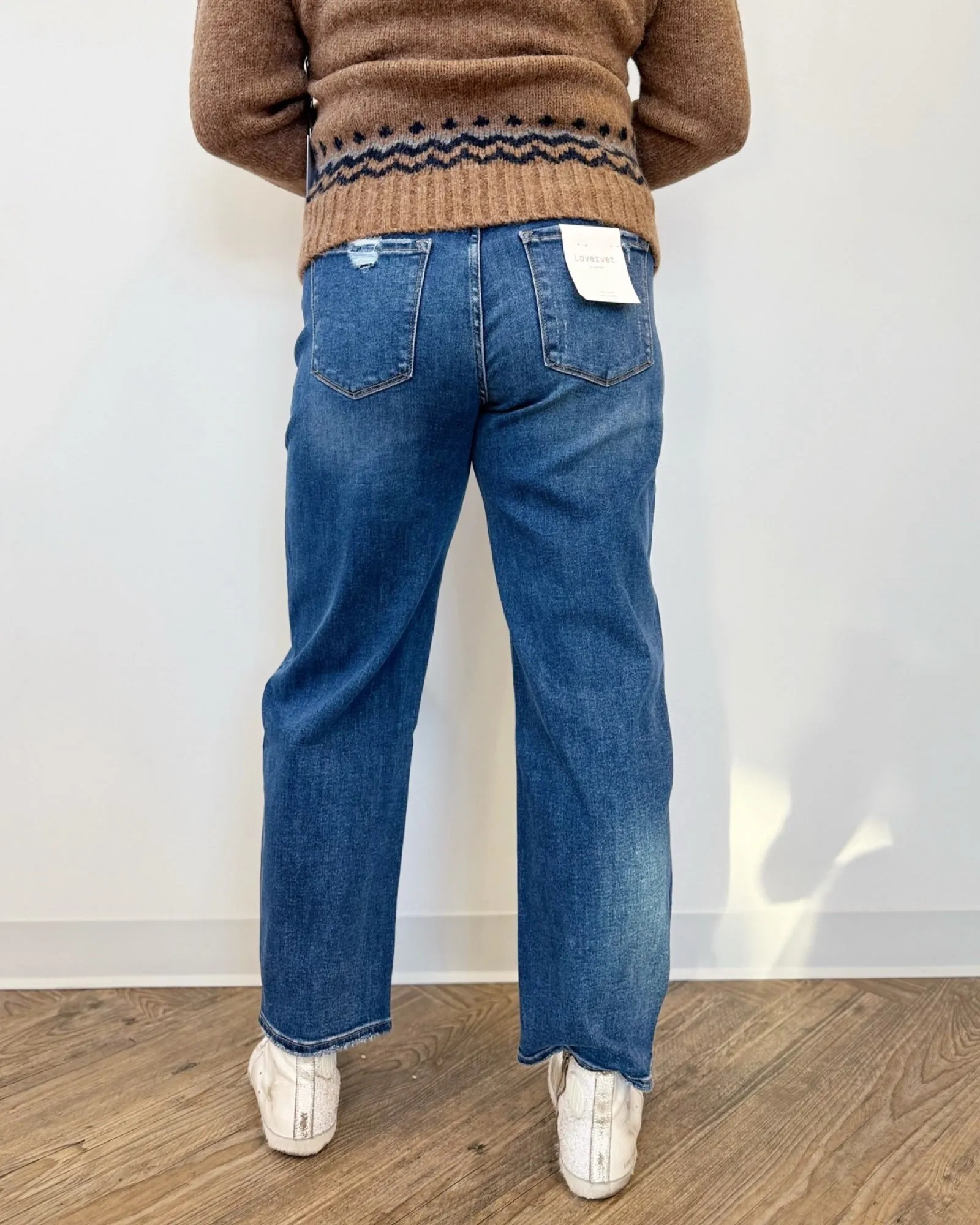 Laurel Barrel Leg Denim