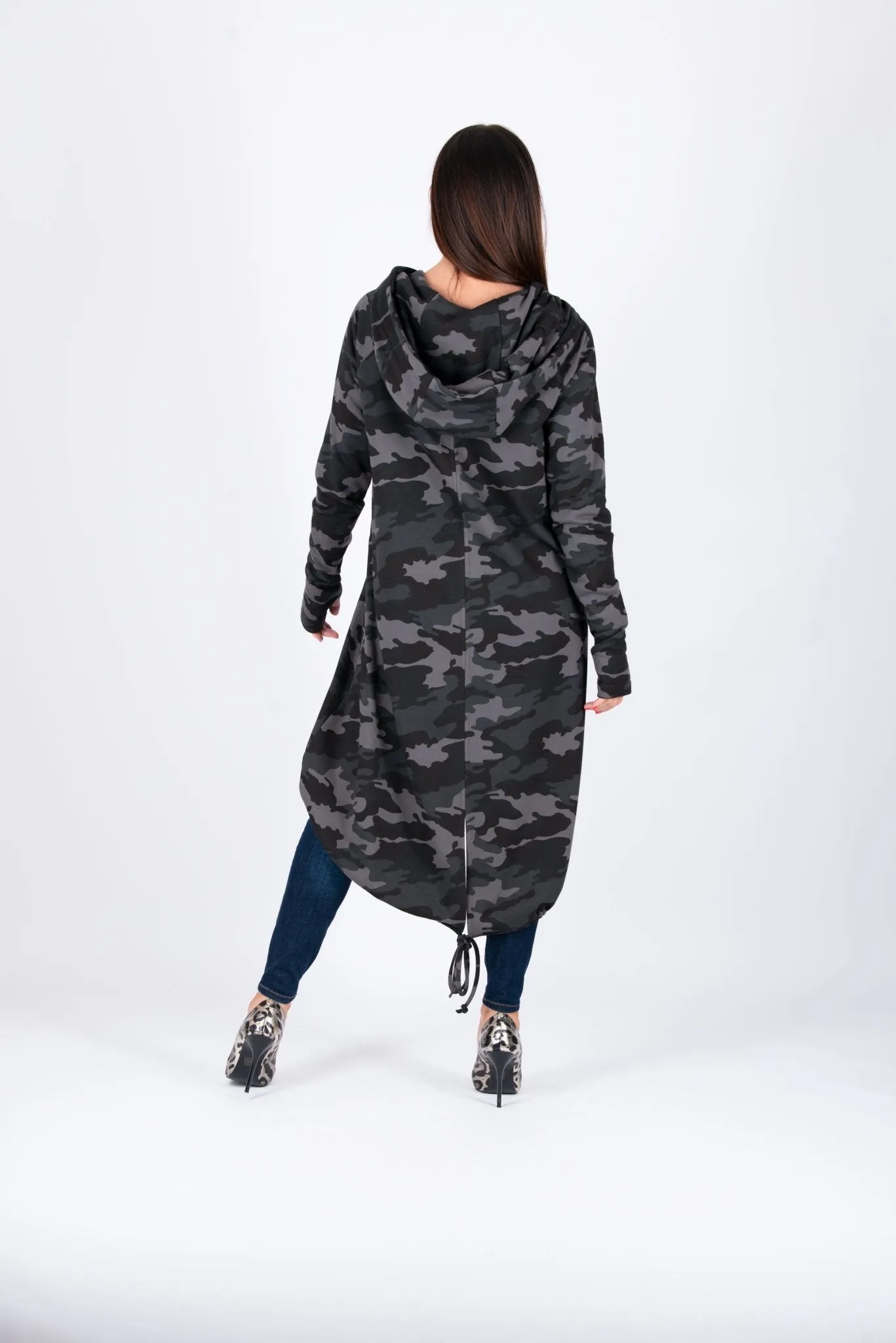 LILY Military Hooded Sweatshirt  SALE