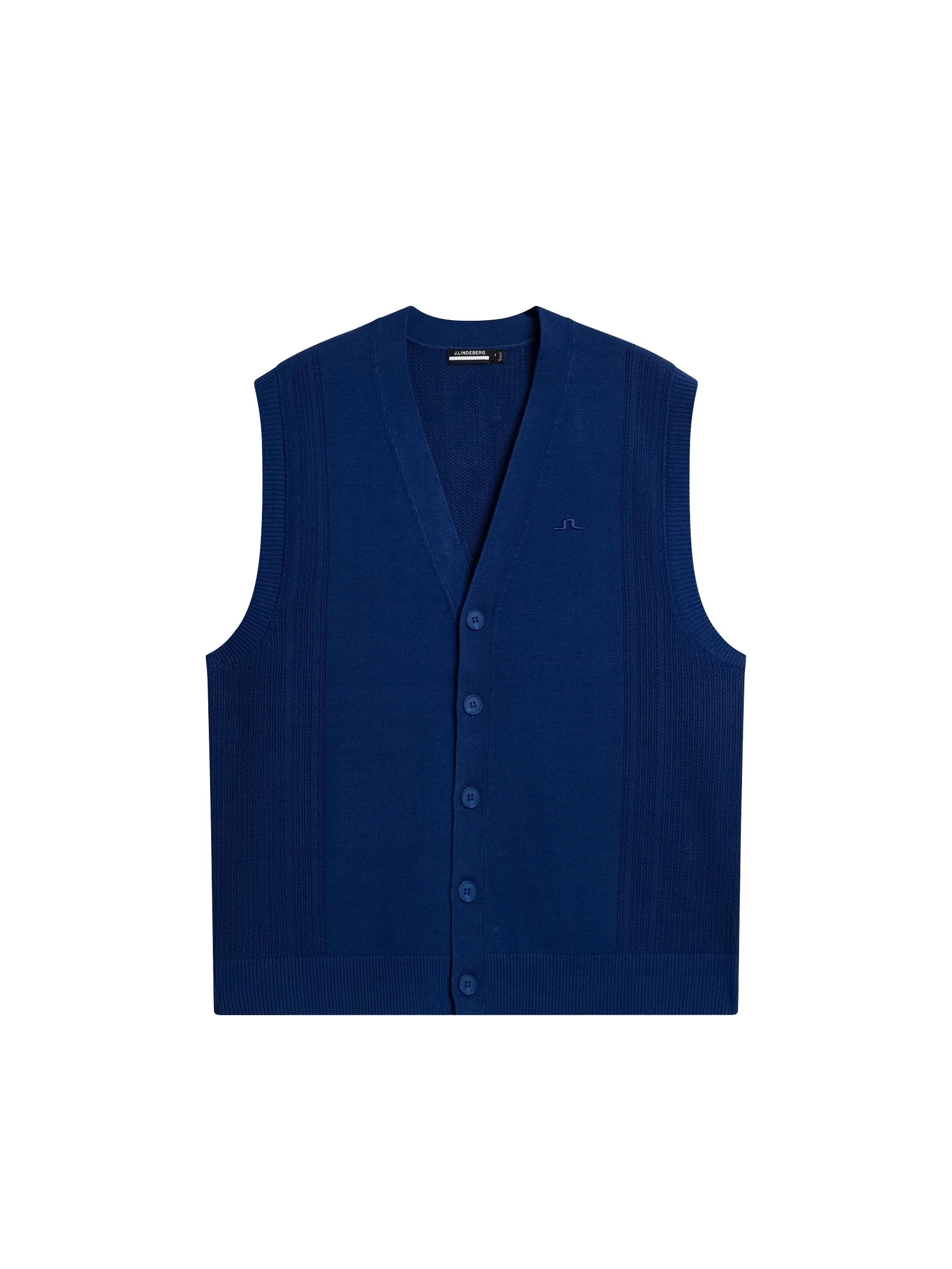 Markus Knitted Vest / Estate Blue