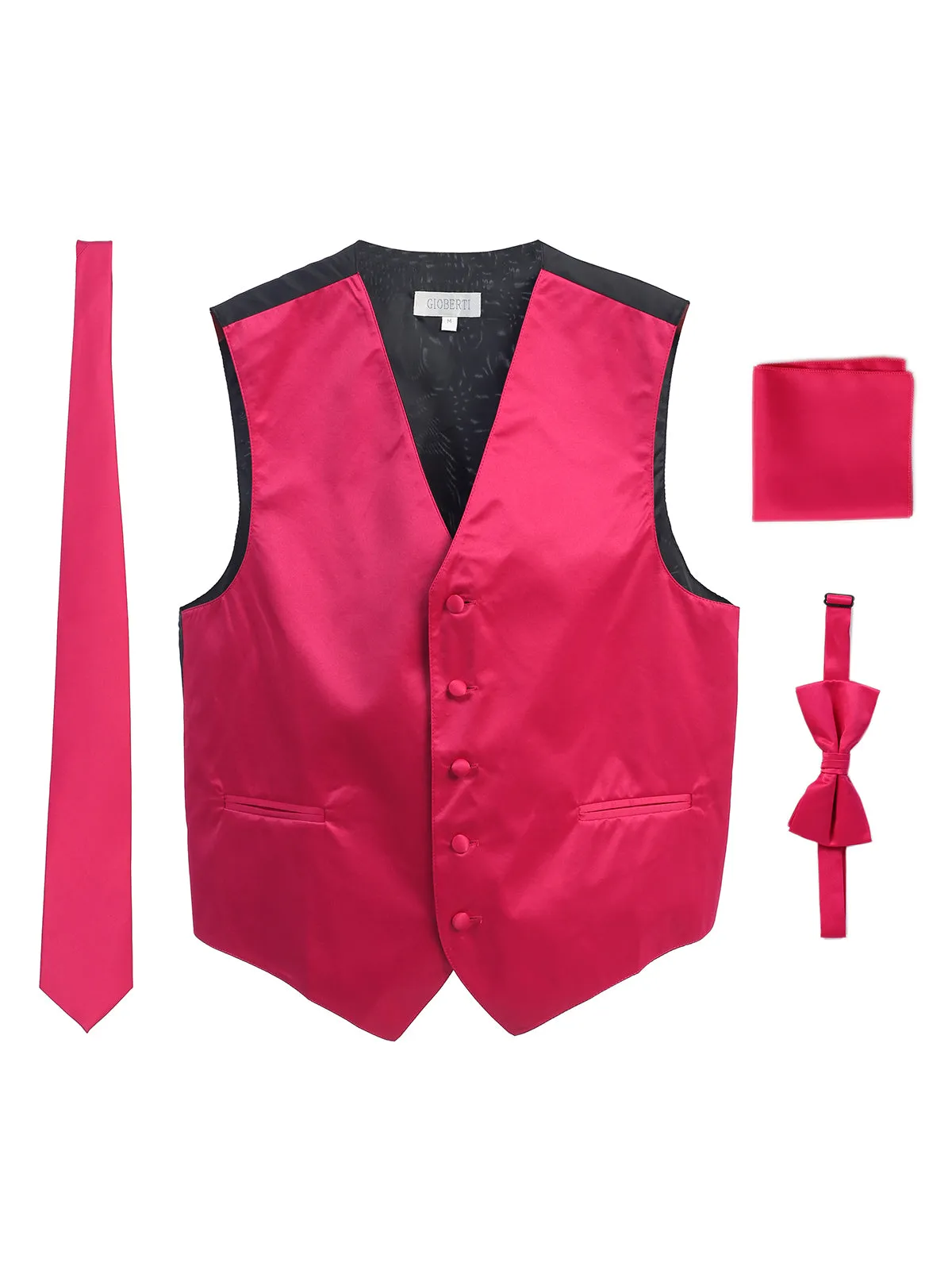 Men's 4 pc Formal Vest Set