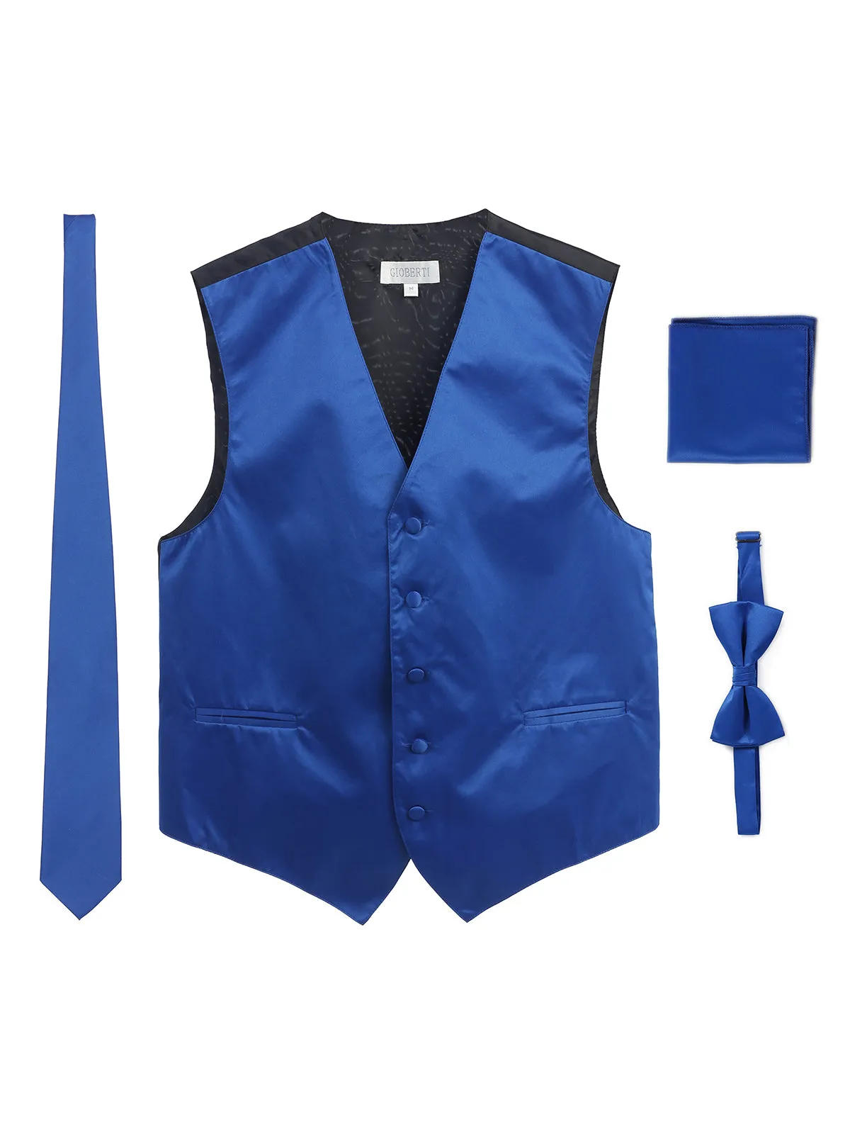 Men's 4 pc Formal Vest Set