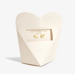 Mother's Day From The Heart Gift Box 'Just For You Mom' Earrings