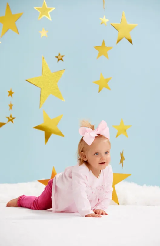 Mud Pie Pink Santa Tunic & Leggings