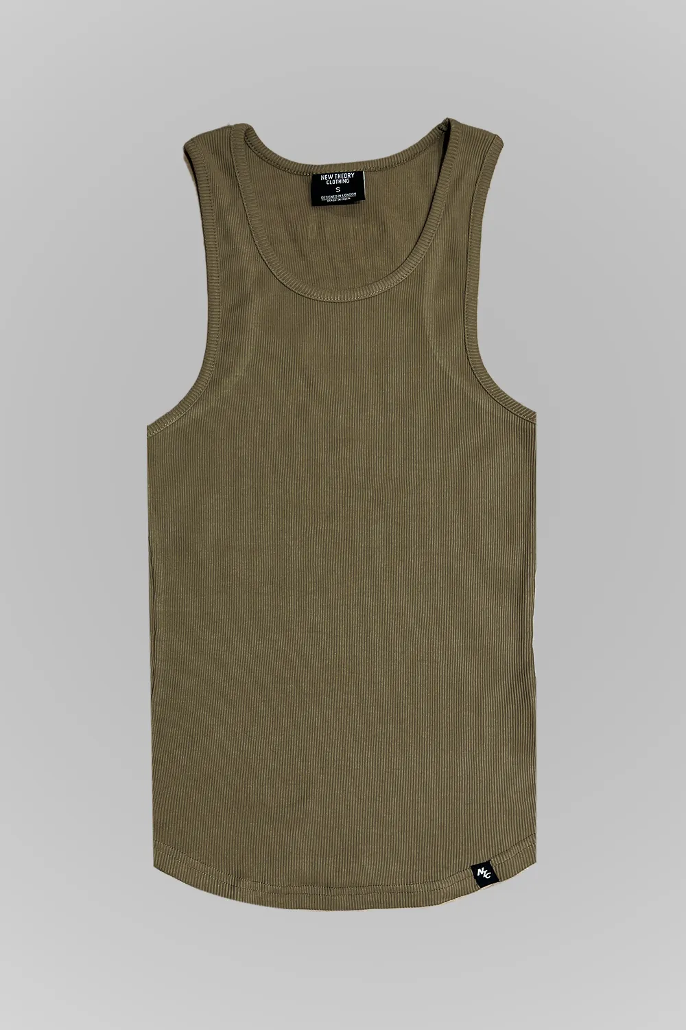 Muscle-Up Ribbed Tank - 3pk Earthy Colours