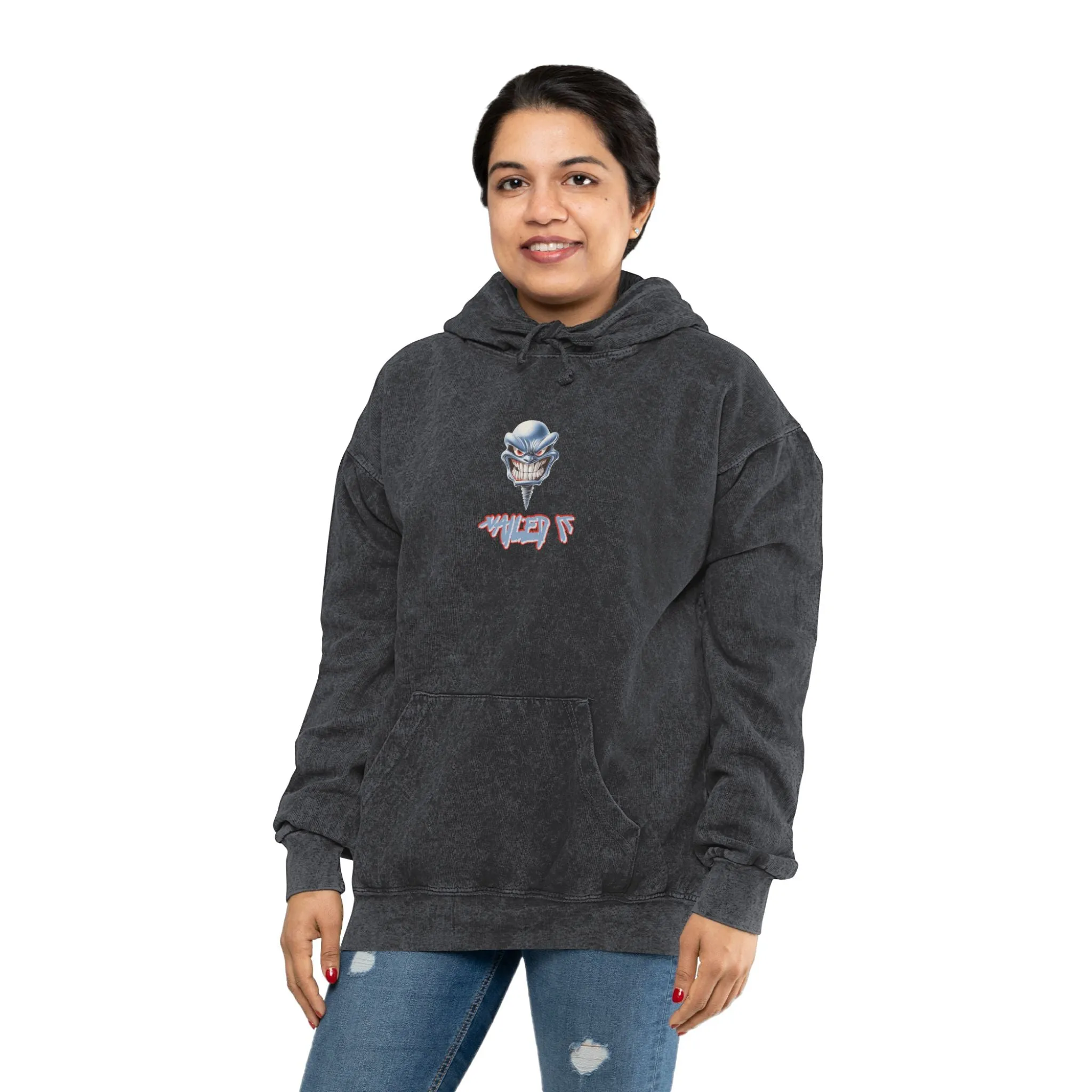 Nailed It Mineral Wash Skate Hoodie