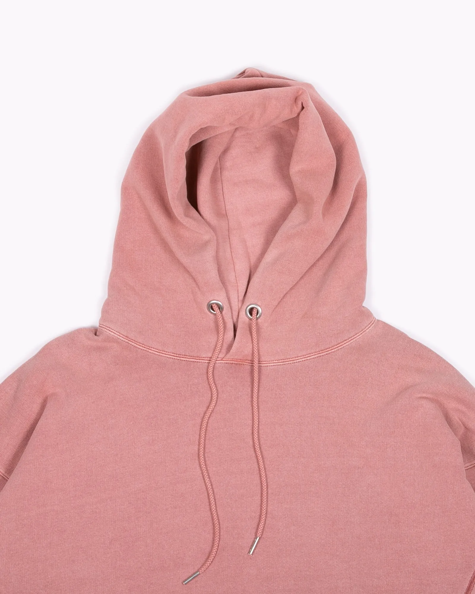 Natural Dyed Hoodie Fleece - Brick