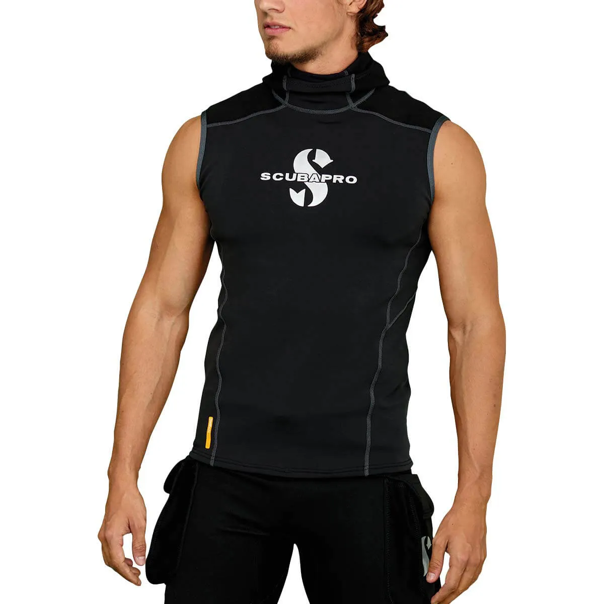 Open Box ScubaPro Men's Hybrid Hooded Dive Vest, Size: Large