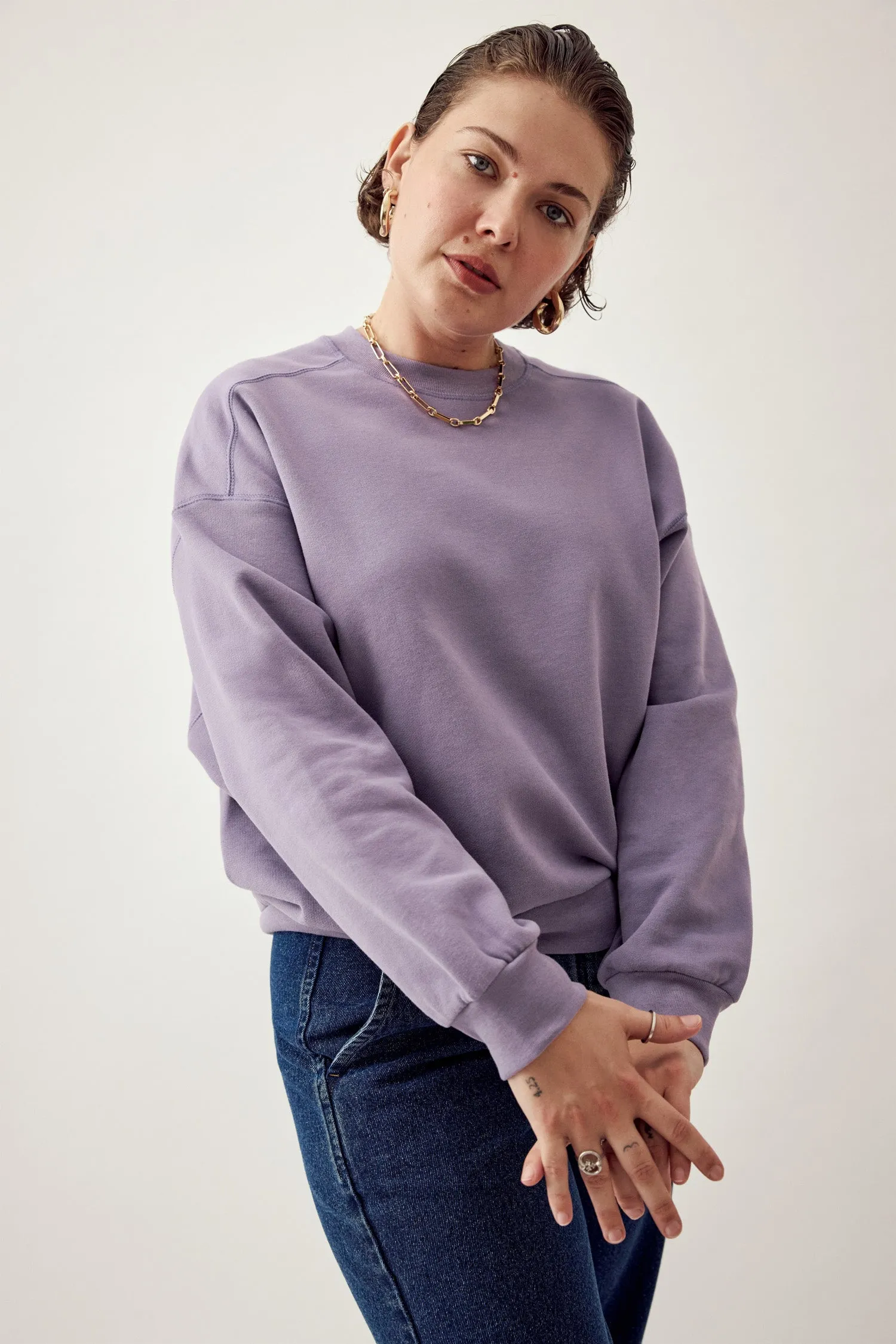 Otto Sweatshirt Purple