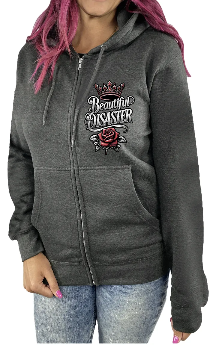 Pain Into Power Zip Hoodie