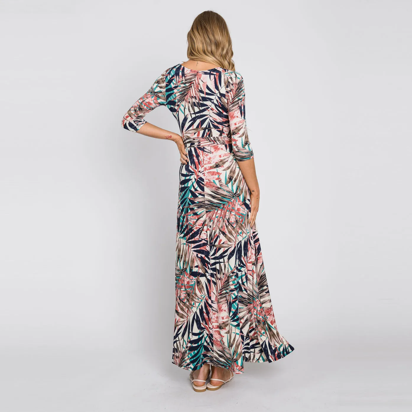 Palm Paradise Venechia Maxi Wrap Dress