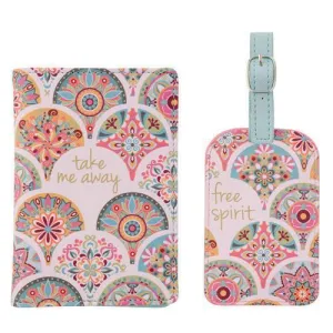 Passport & Luggage Tag Set