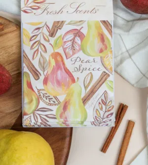 Pear Spiced Fresh Scent Sachet